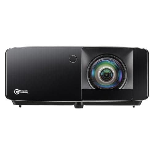 Optoma GT2400HDR - Full HD 1080p, 4,200 Lumens, Short Throw, Laser, Low Input Lag Gaming, Golf Simulation Ready Projector